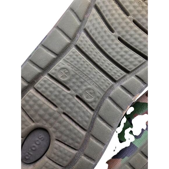 Crocs Men's Size 7 Womens Size 9 LiteRide Printed Camo Clog - Picture 6 of 6